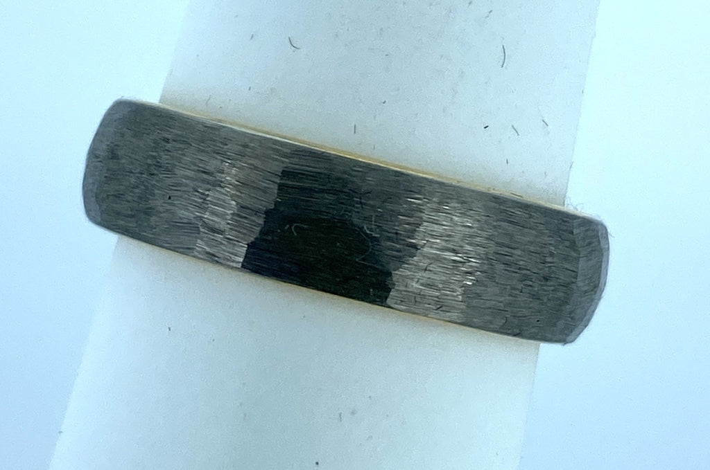 Unique - Mens Tungsten Ring
