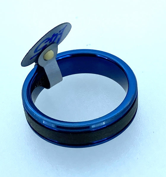 Unique - Mens Tungsten Ring