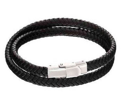 Fred Bennett – Woven Plait Double Row Bracelet