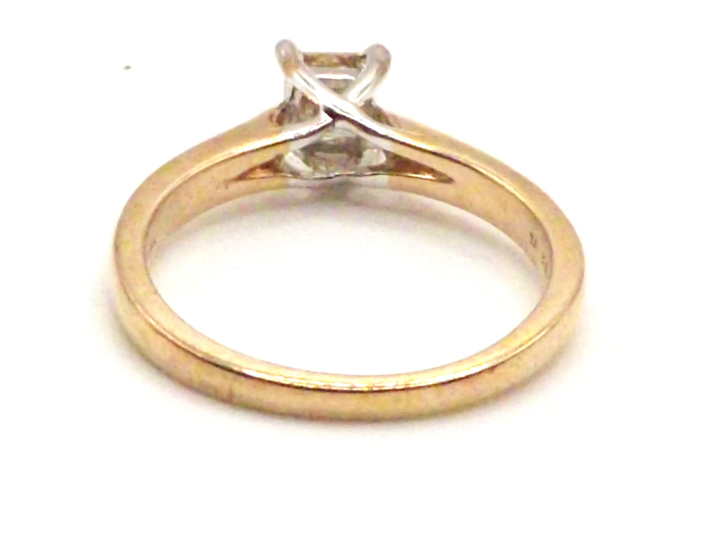 9 ct Yellow Gold ring with 0.36 ct diamonds ring